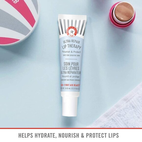 First Aid Beauty Ultra Repair Lip Therapy Semi-Matte Lip Moisturizer for Dry... - Picture 5 of 12